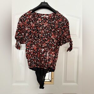 Abercrombie & Fitch floral body suit